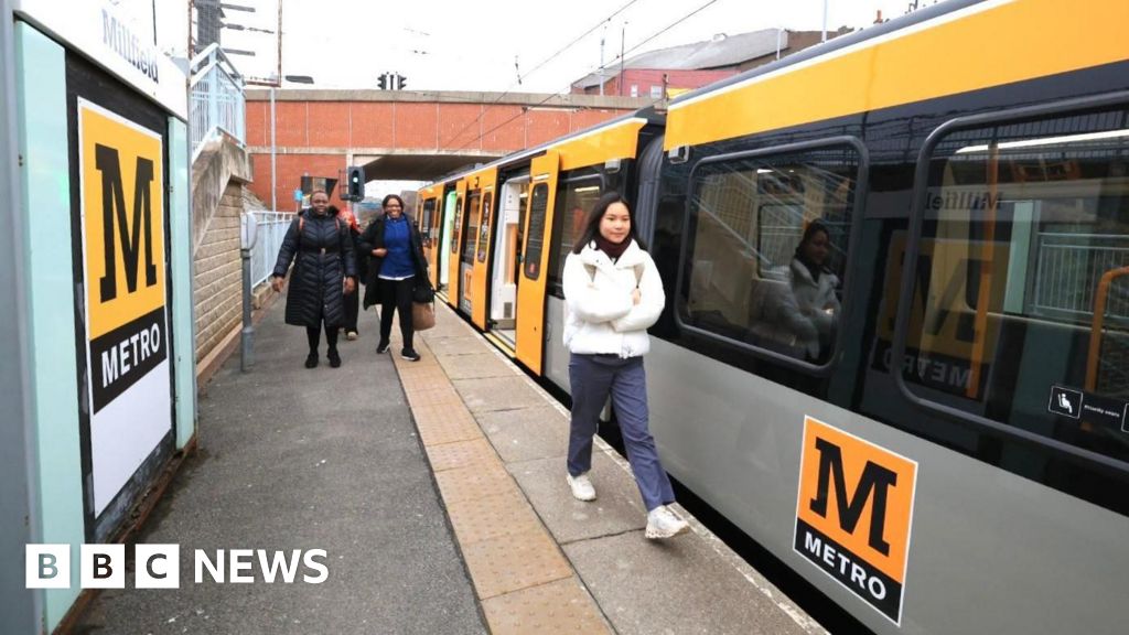 New Metro Train Enters Service on Sunderland Line