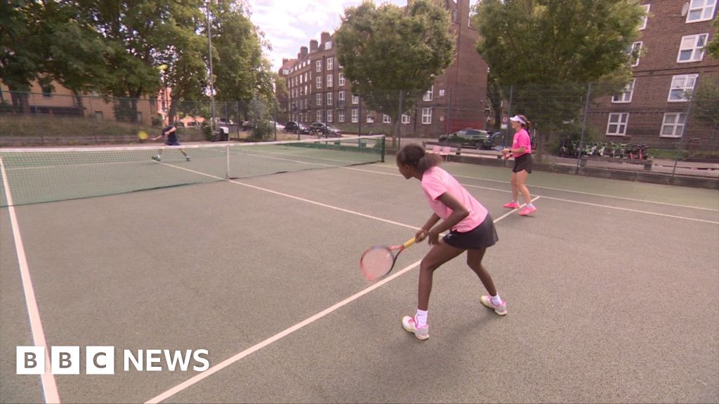 Charity serves up tennis lessons to London pupils