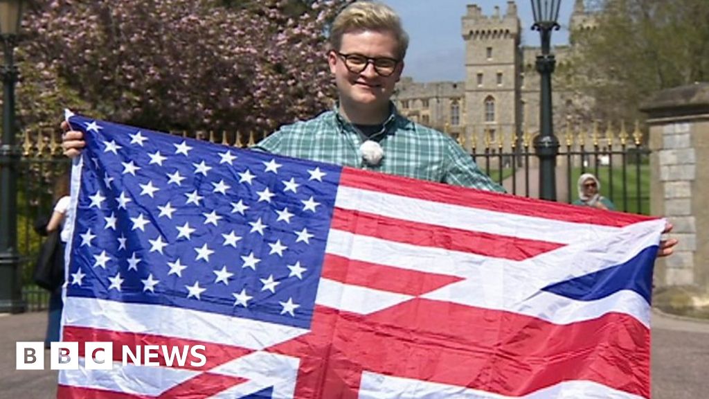 Windsor Visit For American Royalist Ahead Of Coronation - BBC News