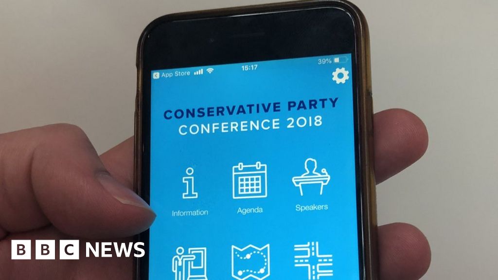 Conservative Party conference app reveals MPs' numbers