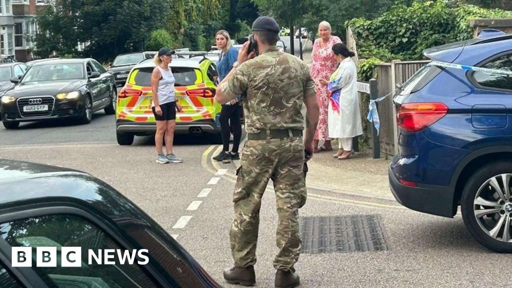Kent: Knives seized after Army officer stabbed