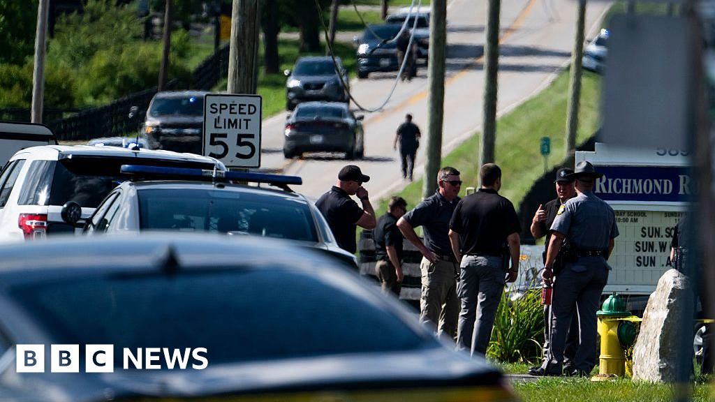 Two women killed at Kentucky church as gunman opens fire after shooting officer