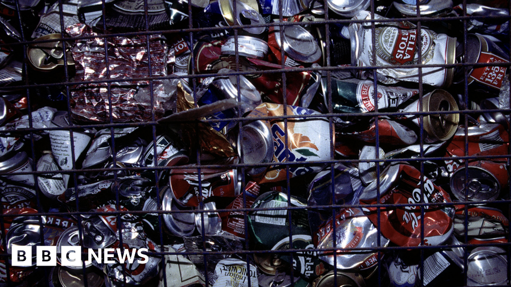 Exeter cans recycling scheme hits 'milestone' £10,000 BBC News