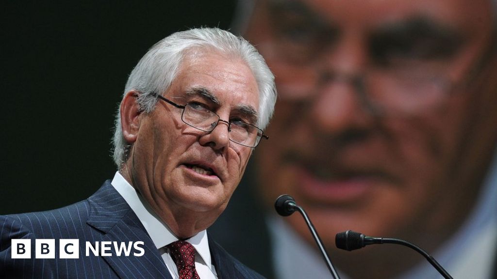 Rex Tillerson Eyes $180m Payout To Cut Exxon Ties - Bbc News