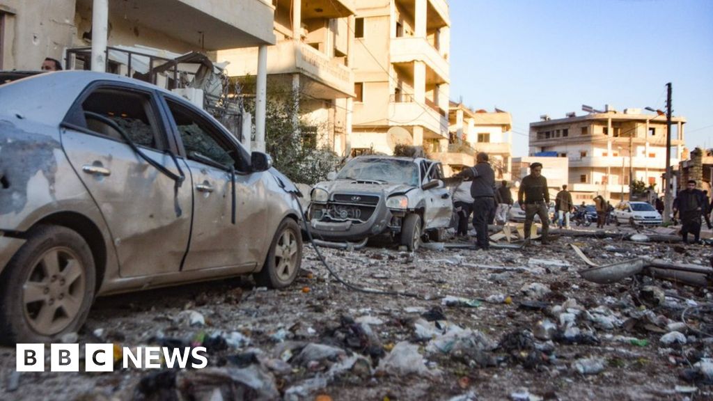 Syria War Strikes On Idlib Target Schools And Hospitals Bbc News
