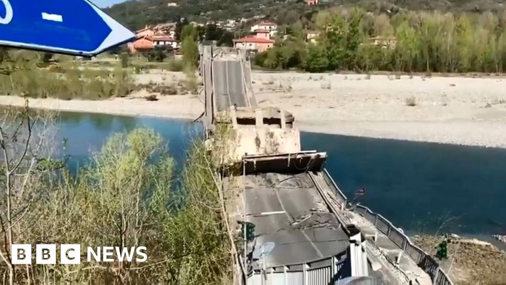 Italy bridge collapse: Two drivers survive