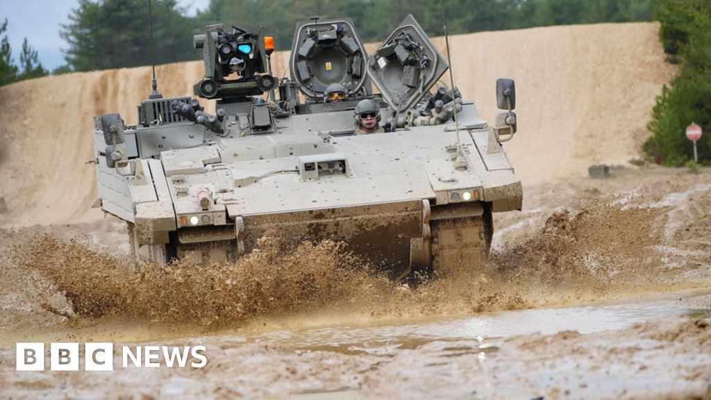 Ajax armoured vehicle project back on track, says defence secretary