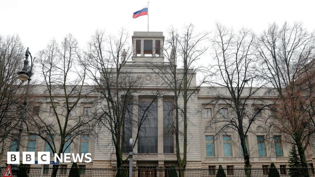 Russian diplomat found dead outside Berlin embassy