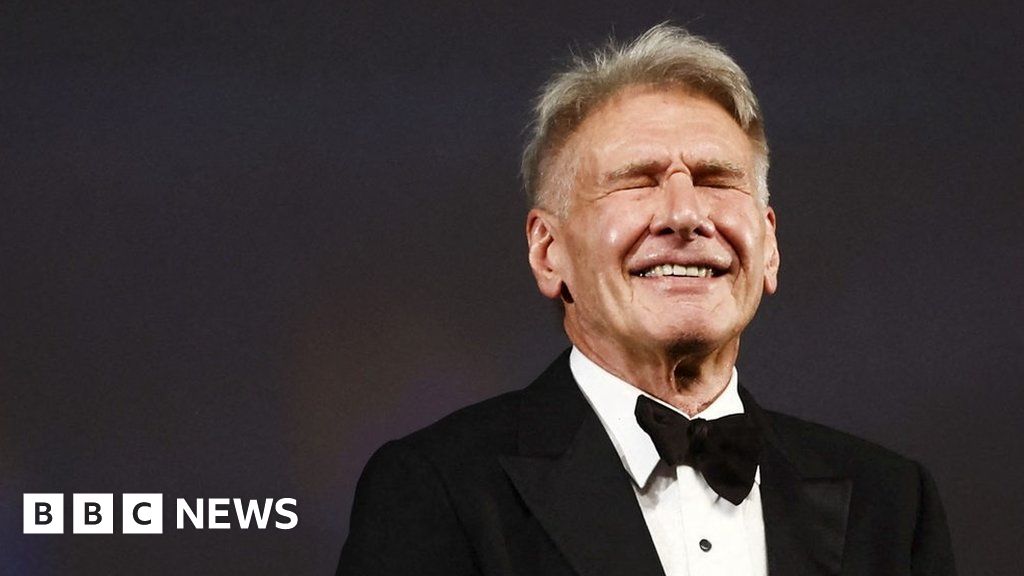 Watch: Emotional Harrison Ford accepts Cannes award