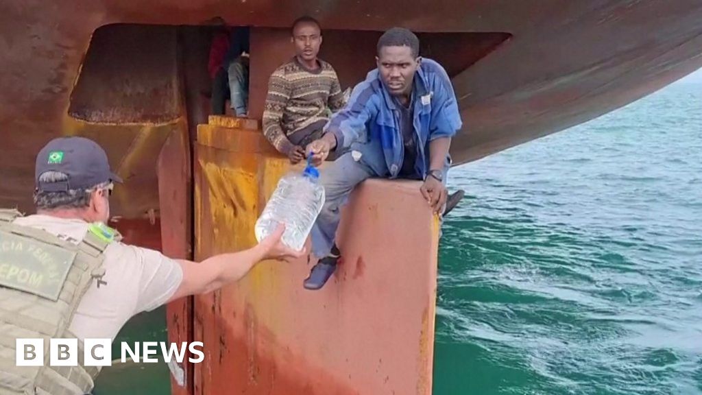 Brazil: Migrants rescued after 14 days at sea on ship's rudder