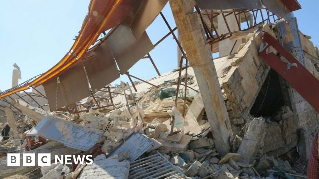 Russia Rejects Syria War Crimes Claim Over Hospital Attacks Bbc News 1532