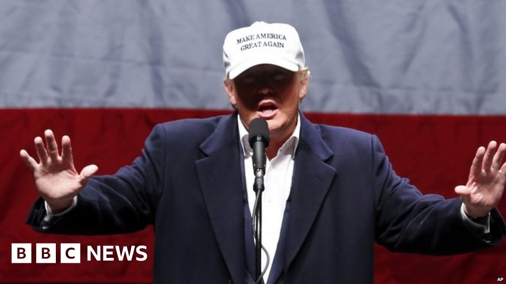 Donald Trump Says Hillary Clinton Guilty Over Emails Bbc News