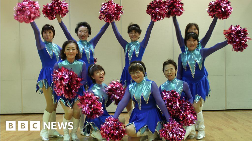 Japan Pom Pom The Cheerleading Squad For The Over 55s Bbc News 1548