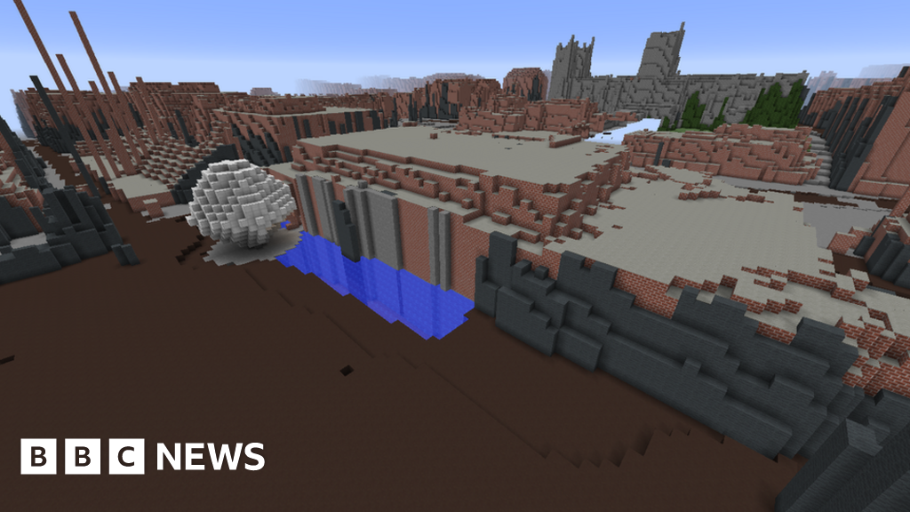 City's science museum creates Minecraft maps of Bristol - BBC News