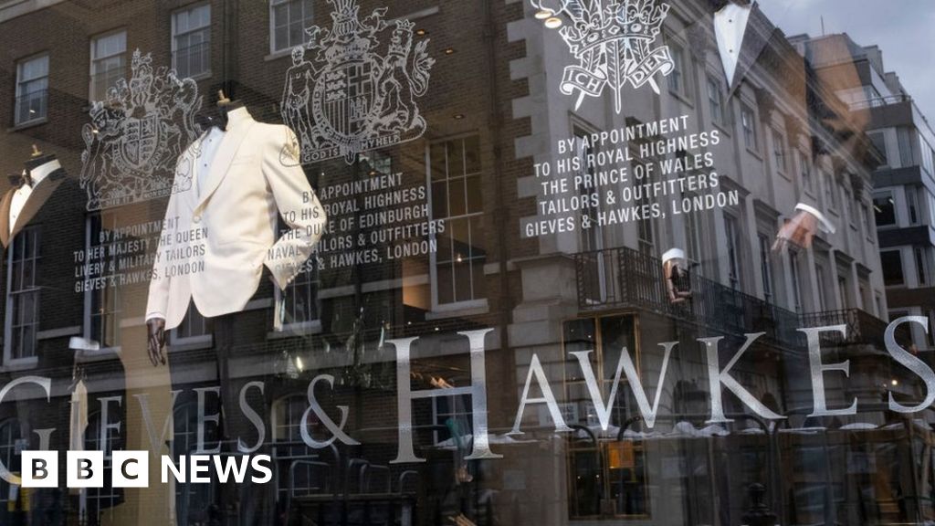 Frasers Group said to be close to buying Savile Row tailor - report