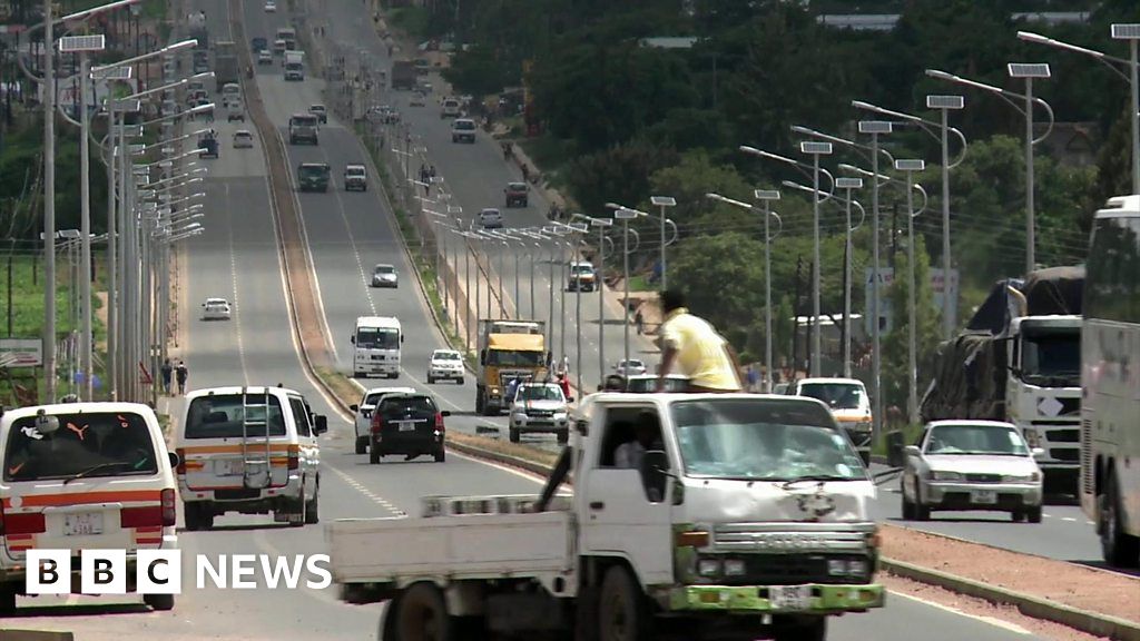Improving Zambia's roads BBC News