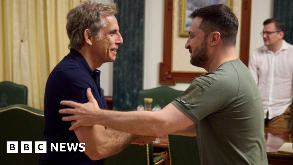 Ukraine round-up: Medal sale millions to help refugees, and Ben Stiller visits Zelensky