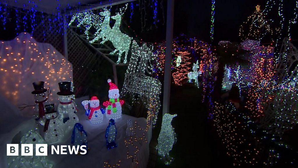 Broom The Christmas lights display that raises thousands for charity