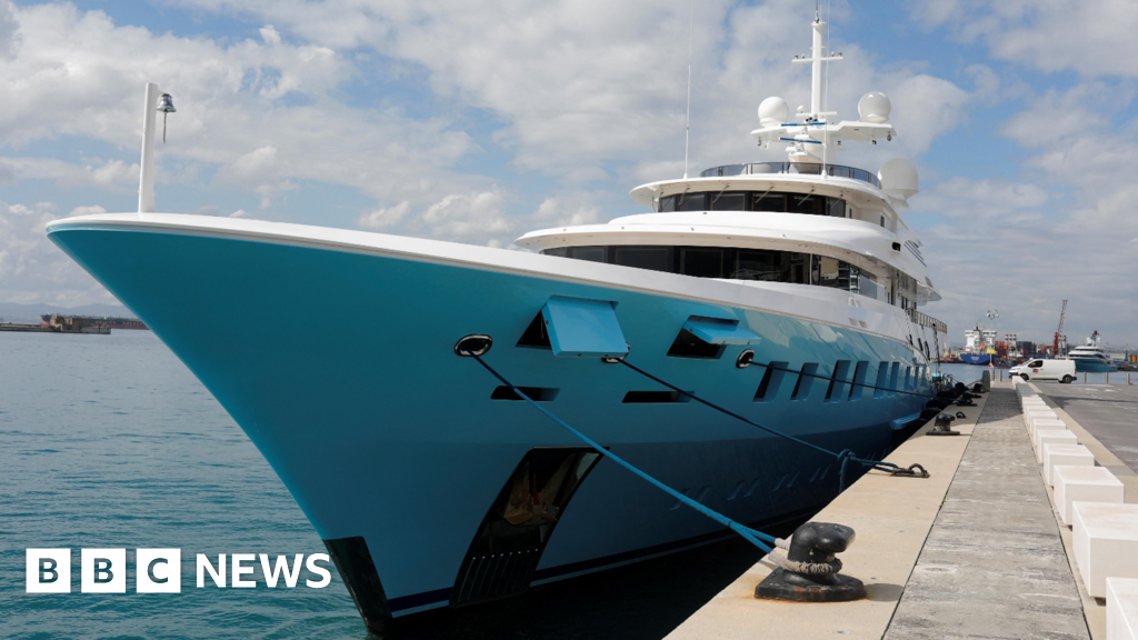 Seized £63m Russian superyacht Axioma to be sold at Gibraltar auction