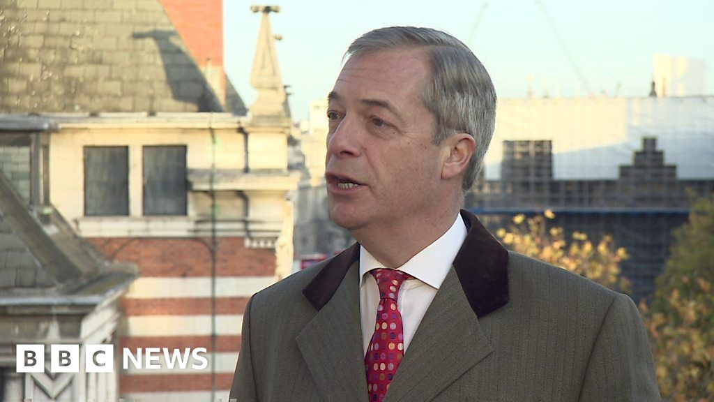 General election 2019: Farage says 'nothing is good enough' for the Tories thumbnail