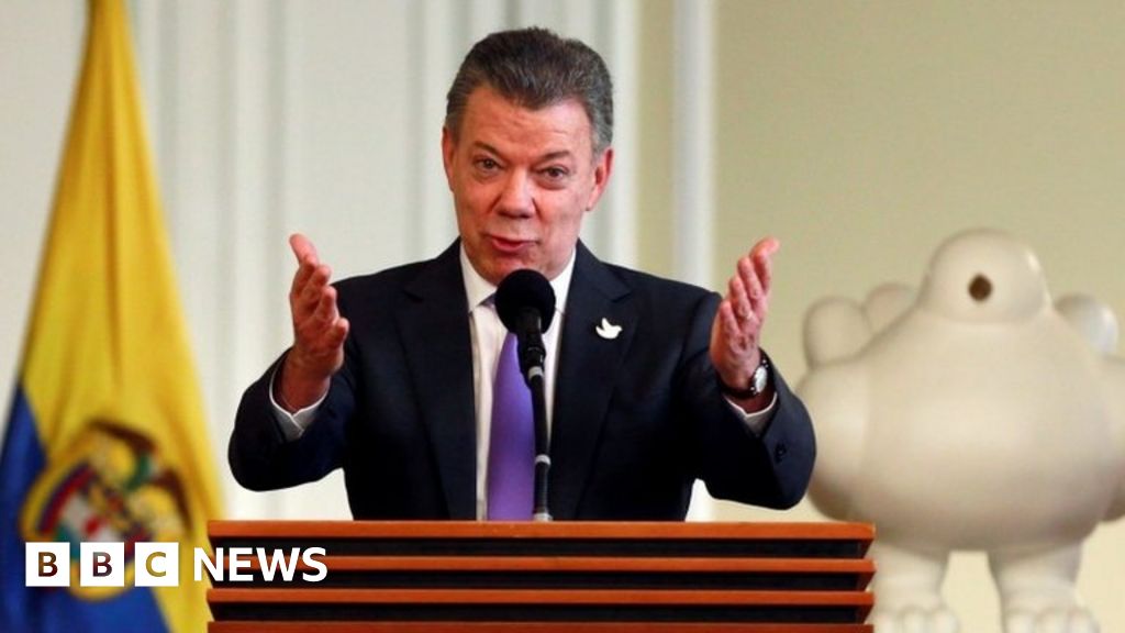 Colombias President Santos Donates Nobel Money To Conflict Victims 