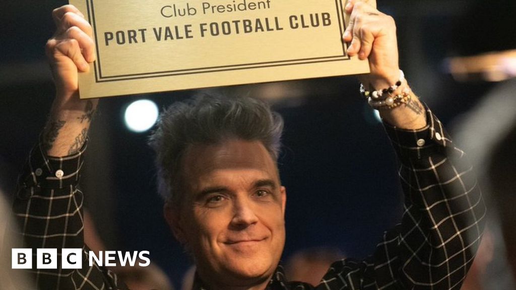 Robbie Williams named Port Vale club president