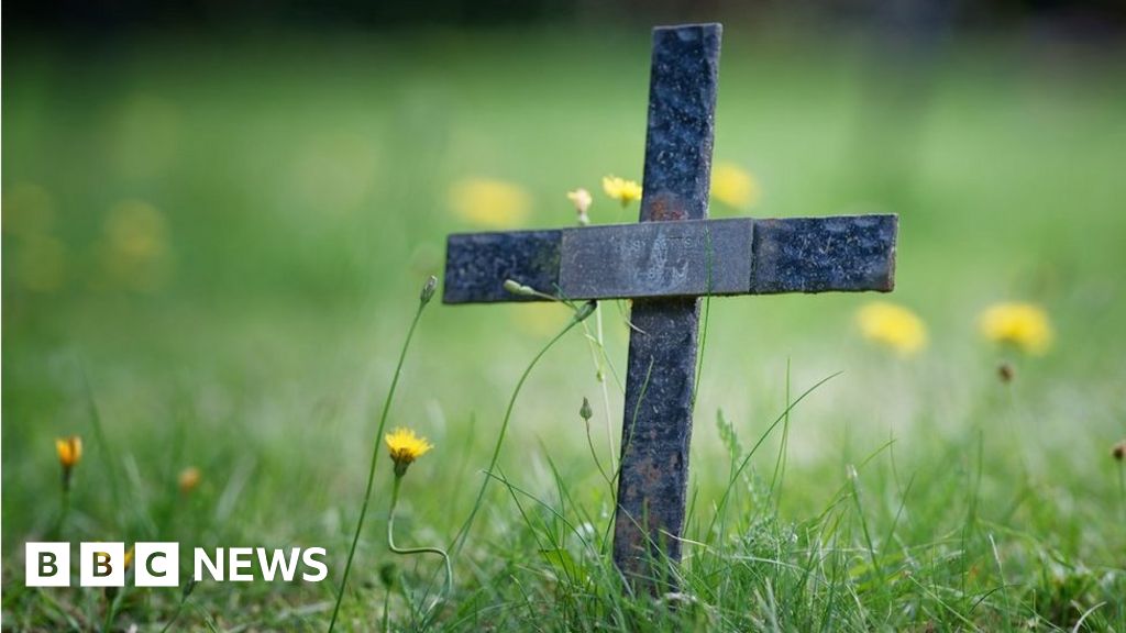 Nayland: The cemetery where iron crosses mark people with disabilities