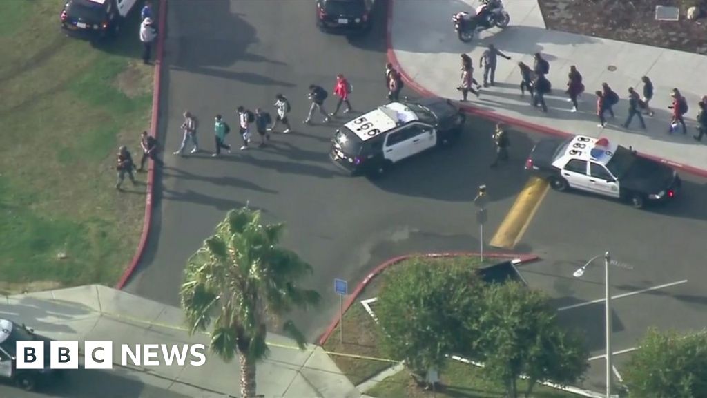 Several injured in California school shooting BBC News