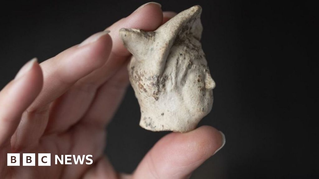 Smallhythe Place: Rare Roman head of Mercury found during dig