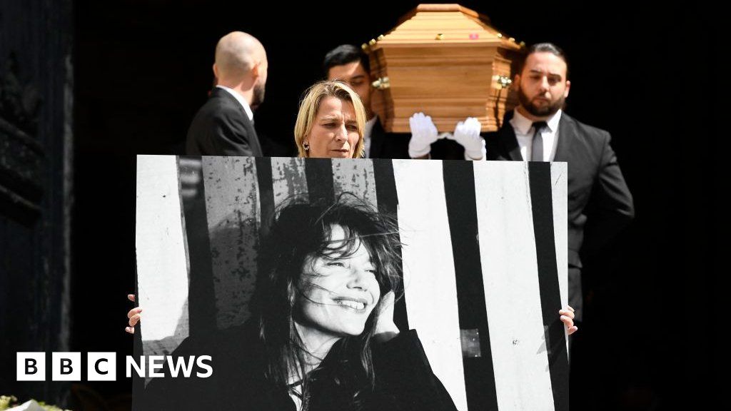 Jane Birkin Paris funeral draws celebrities and crowds