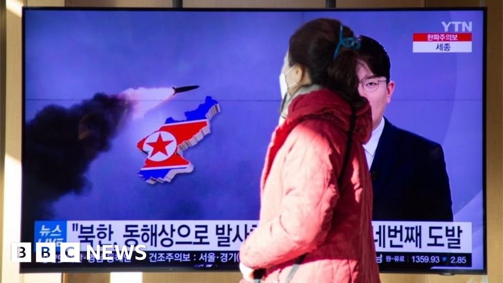 North Korea fires missiles again amid unusual flurry of tests