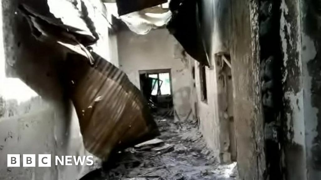 Kunduz Hospital Bombing 16 Us Forces Disciplined Bbc News 