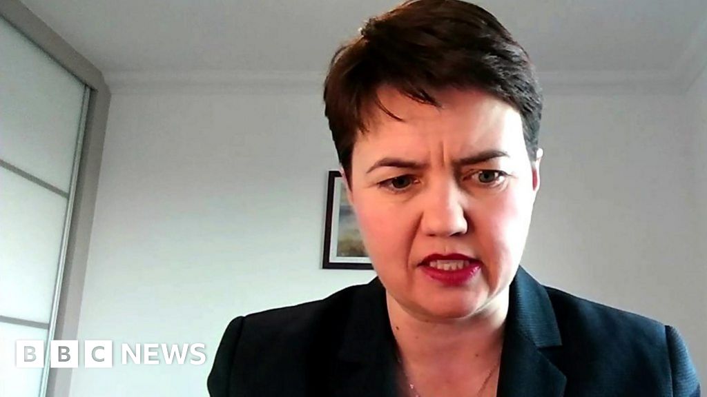 Ruth Davidson says Downing Street party is indefensible