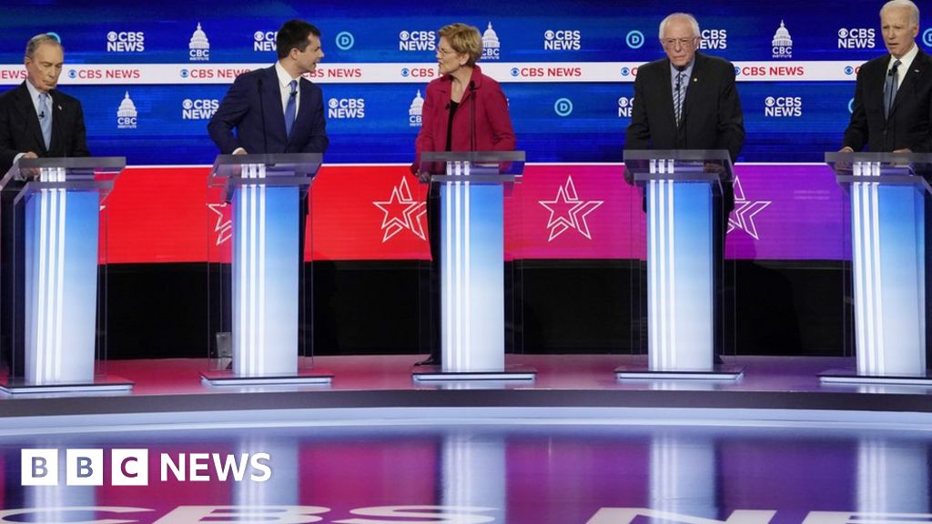 High stakes debate has Sanders in the crosshairs thumbnail