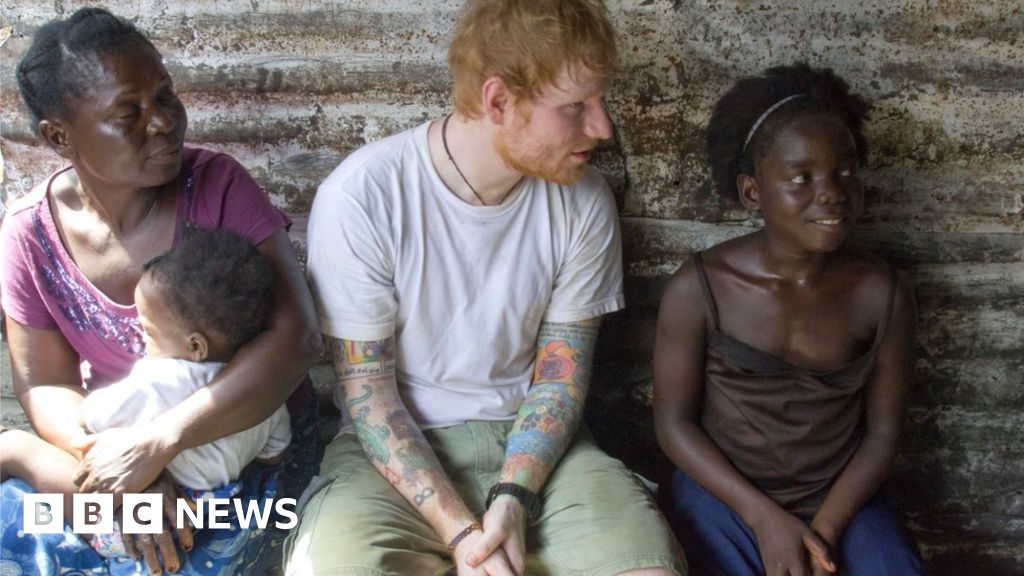 Exclusive Ed Sheeran Says Liberia Trip Hit Me Really Hard Bbc