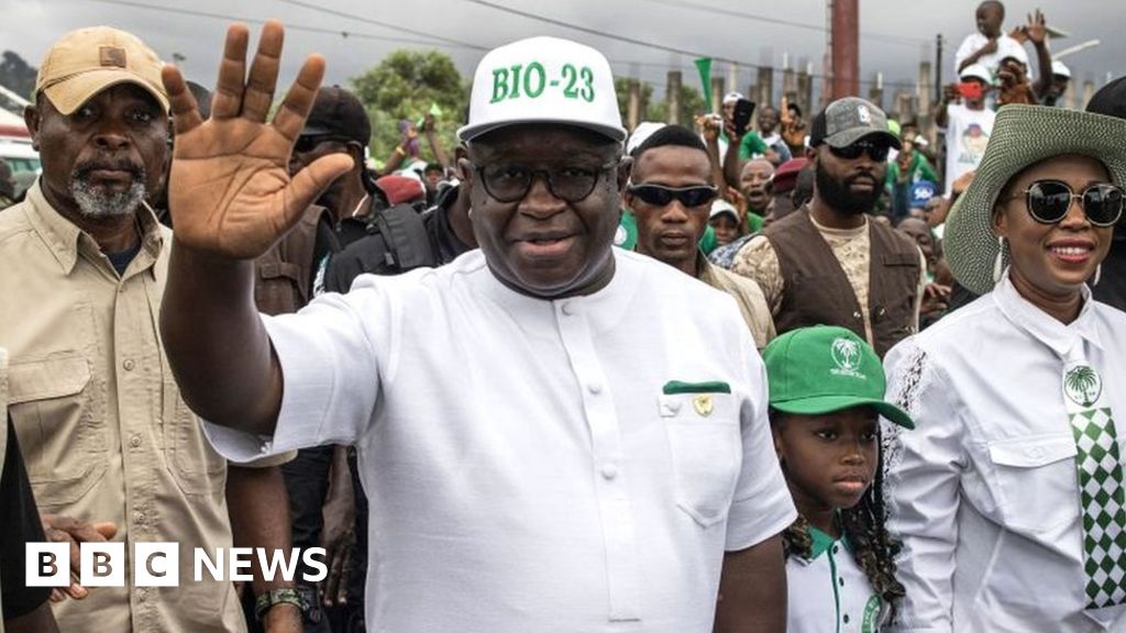 Sierra Leone elections: Julius Maada Bio is re-elected amid an outcry from the opposition