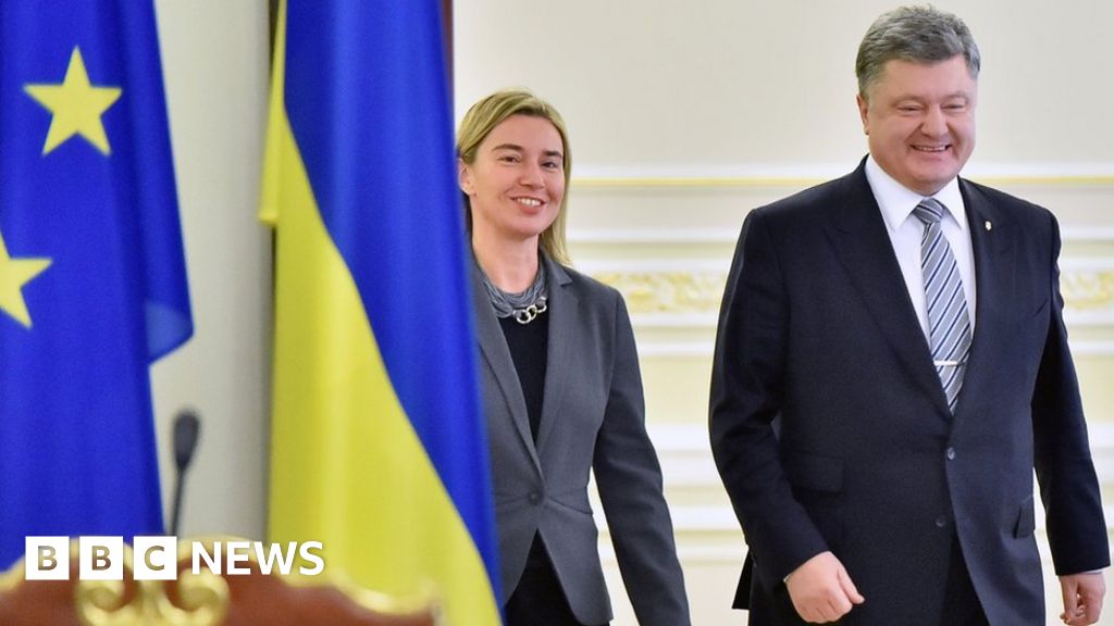 EUUkraine free trade 'set for 2016' President Poroshenko BBC News