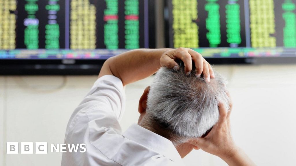 Chinese Shares See Steep Losses On Tuesday Bbc News