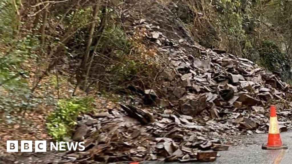 Torrington road to remain closed after landslip