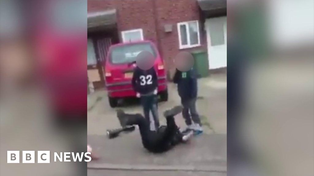 Essex Police Officer Tumble Caught On Camera Bbc News 