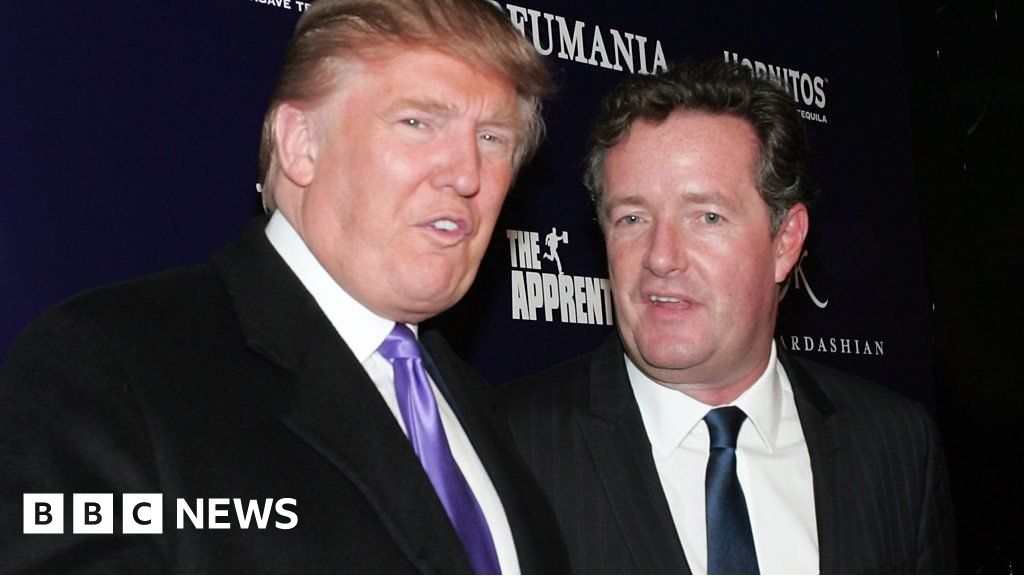 Piers Donald Trump 'a smart guy' BBC News