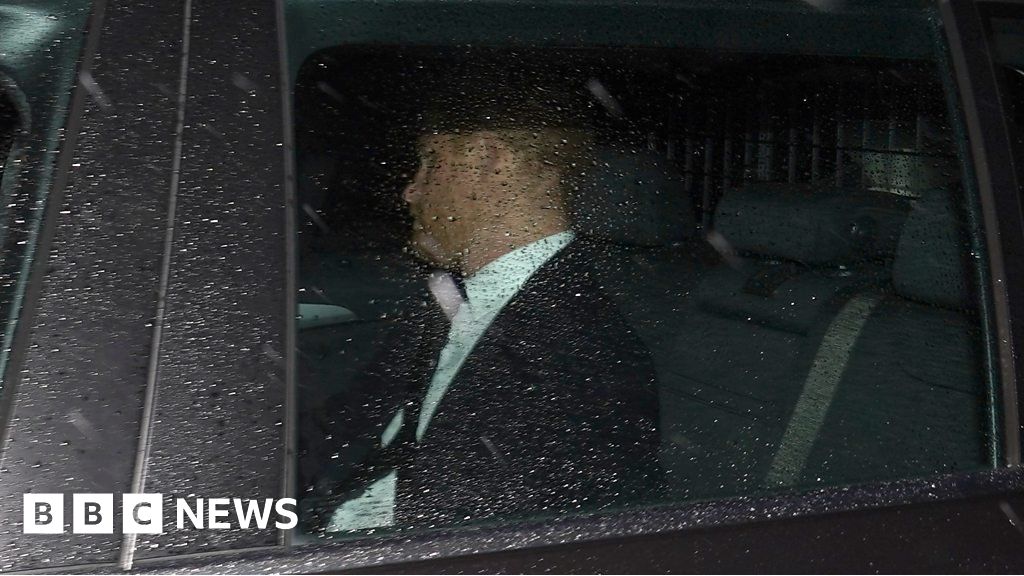 Prince Harry arrives at Balmoral