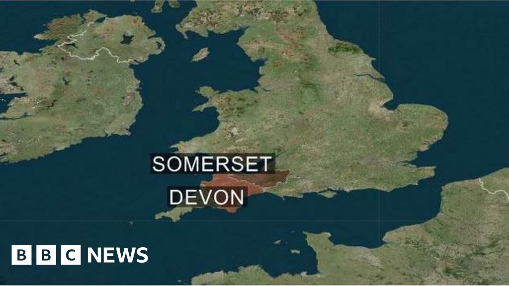 Devon And Somerset In Devolution Move To The Government BBC News    85369930 Map1 