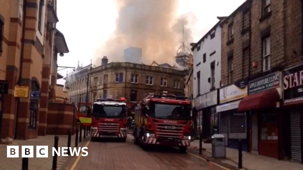 Fire breaks out at former Barnsley venue BBC News