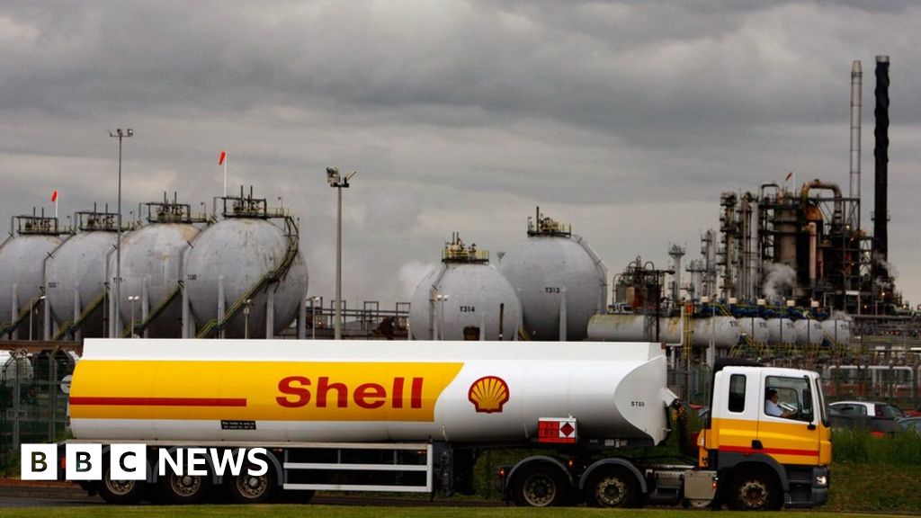 Shell takes $22bn hit over low oil prices - BBC News