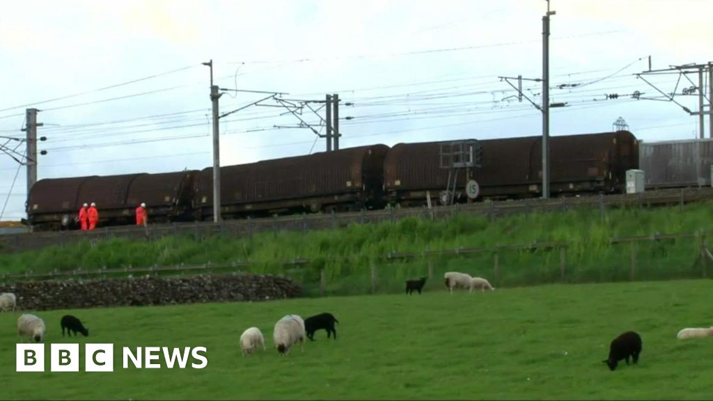 Cumbria freight train derailment causes major delays