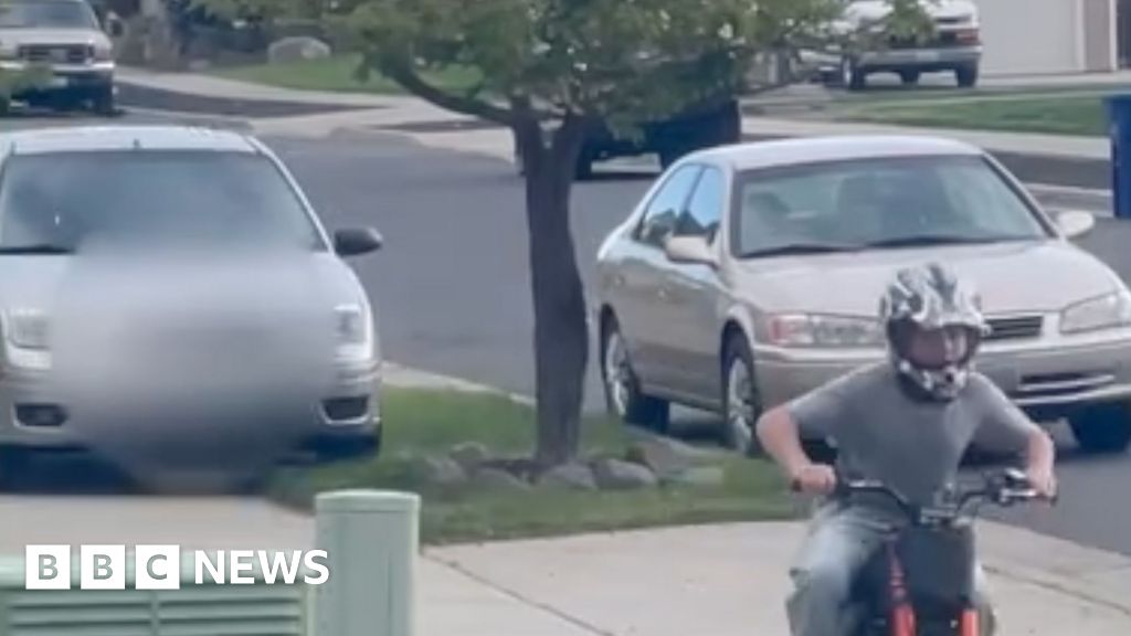 Driver arrested after chasing down child cyclist on footpath