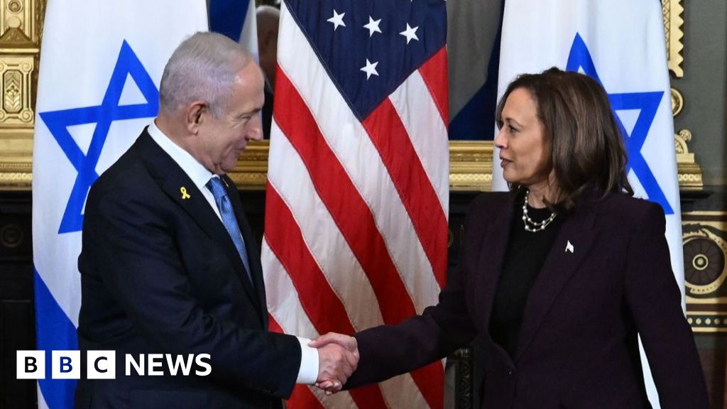 Harris tells Netanyahu ‘it is time’ to end war in Gaza