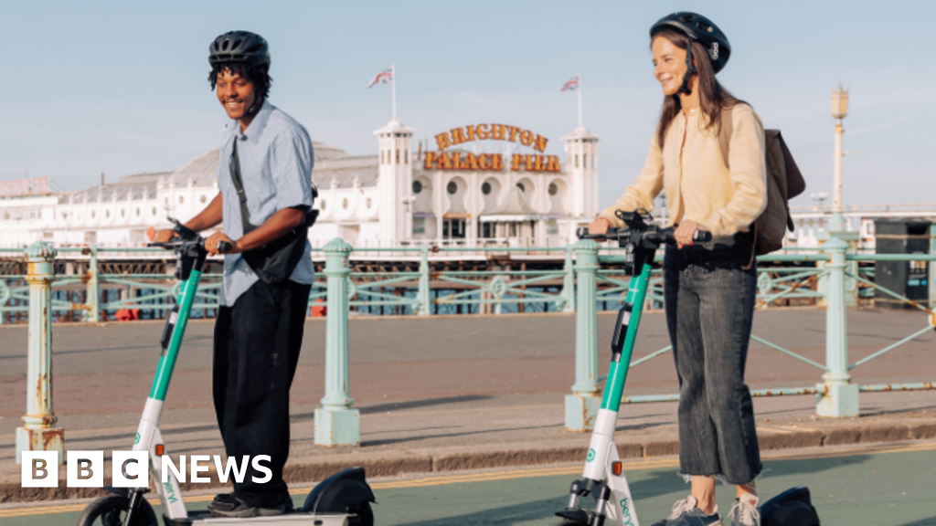 Brighton and Hove begins e-scooter hire trial