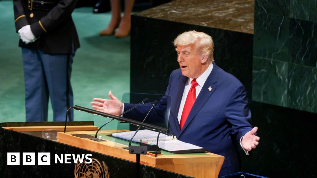 From escalators to teleprompters, Trump piles on criticism at the UN